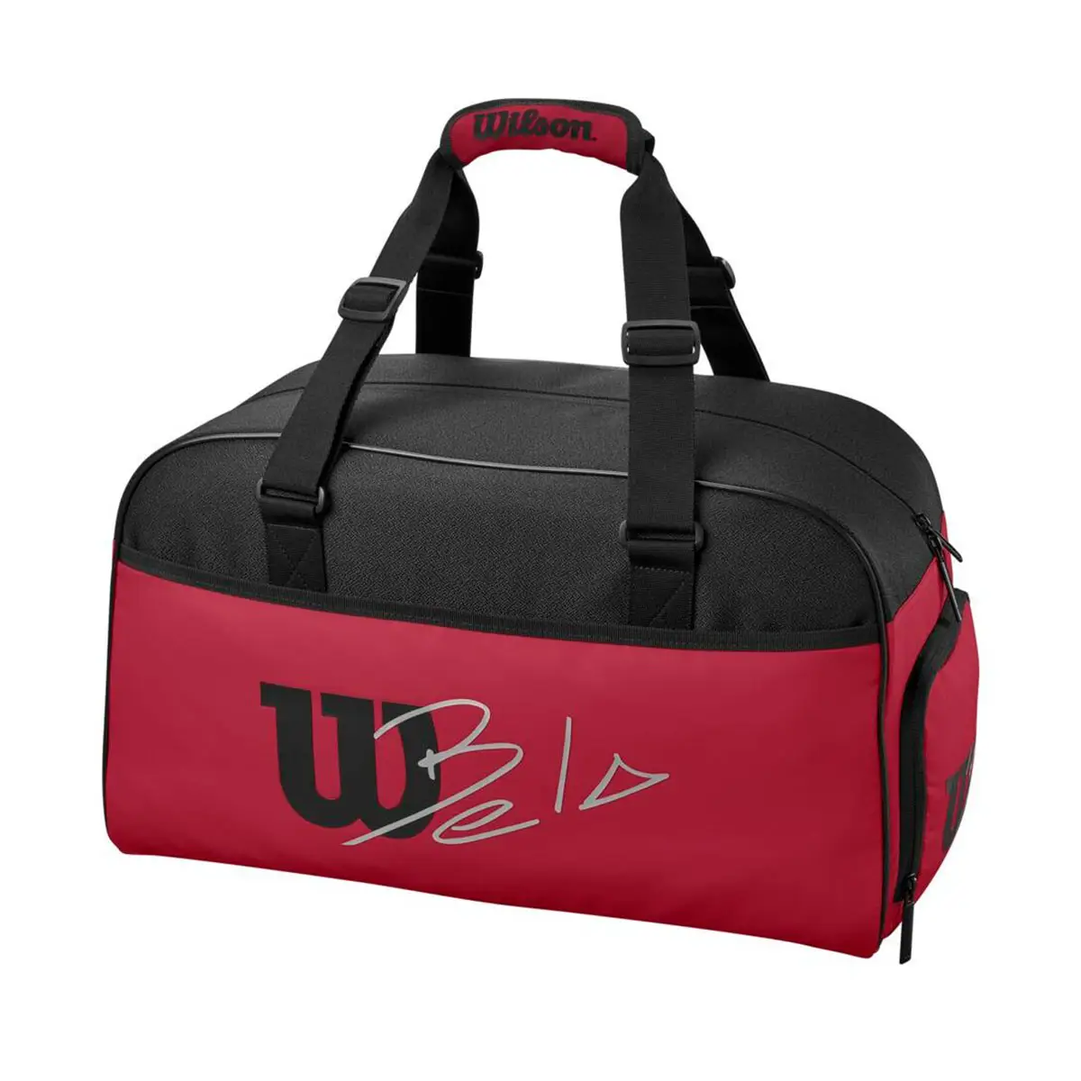 Wilson Small Duffel Bag Black/Red