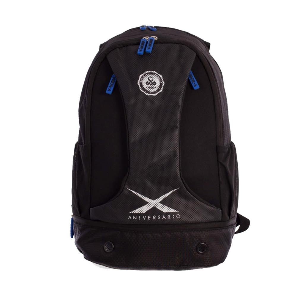 VIBOR-A X Anniversary Black And Royal Blue Backpack